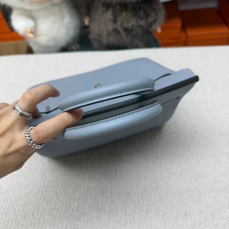 Hermès Birkin 30 P0 grey Togo leather palladium hardware