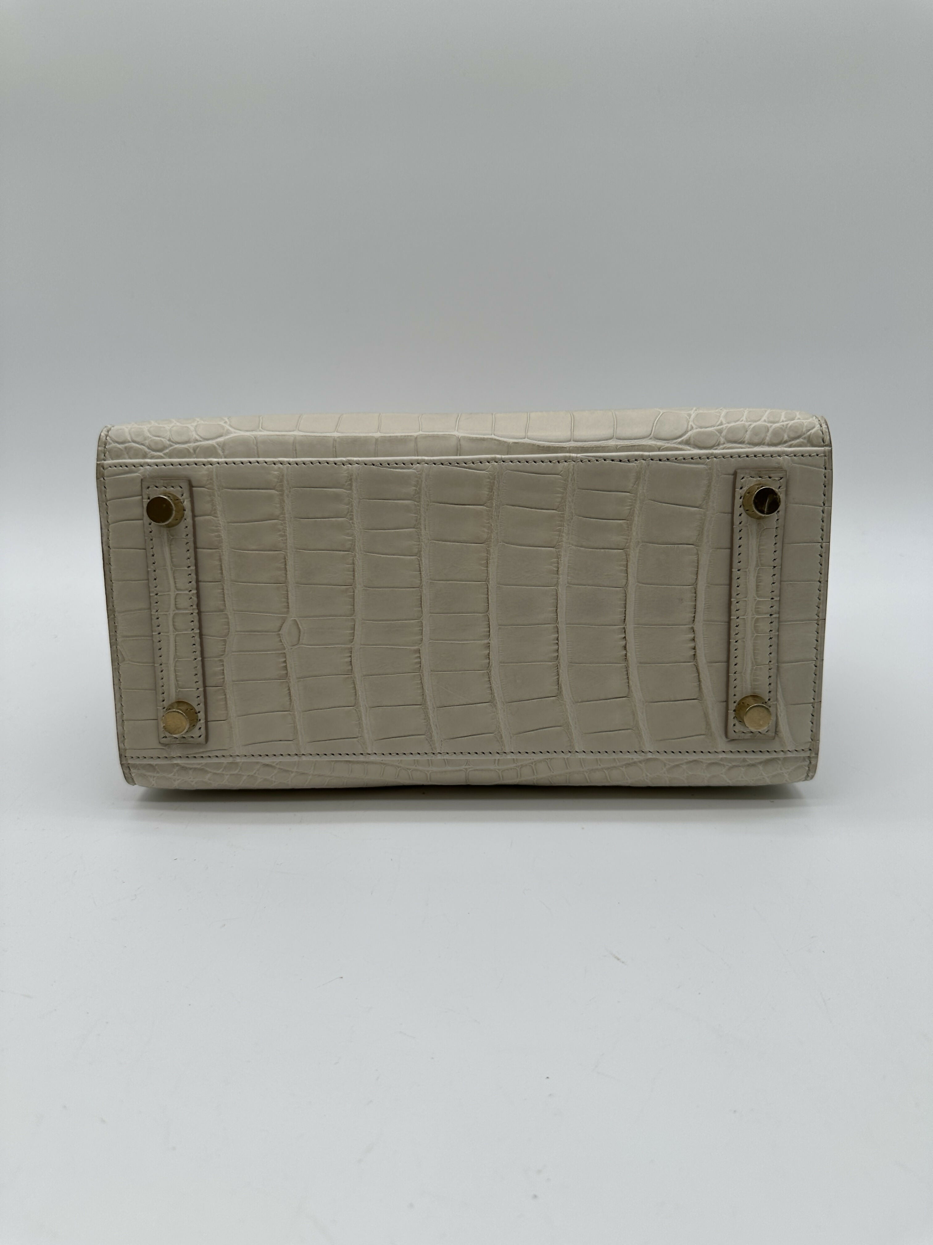 Hermès Birkin 25 Beton Matte GHW K