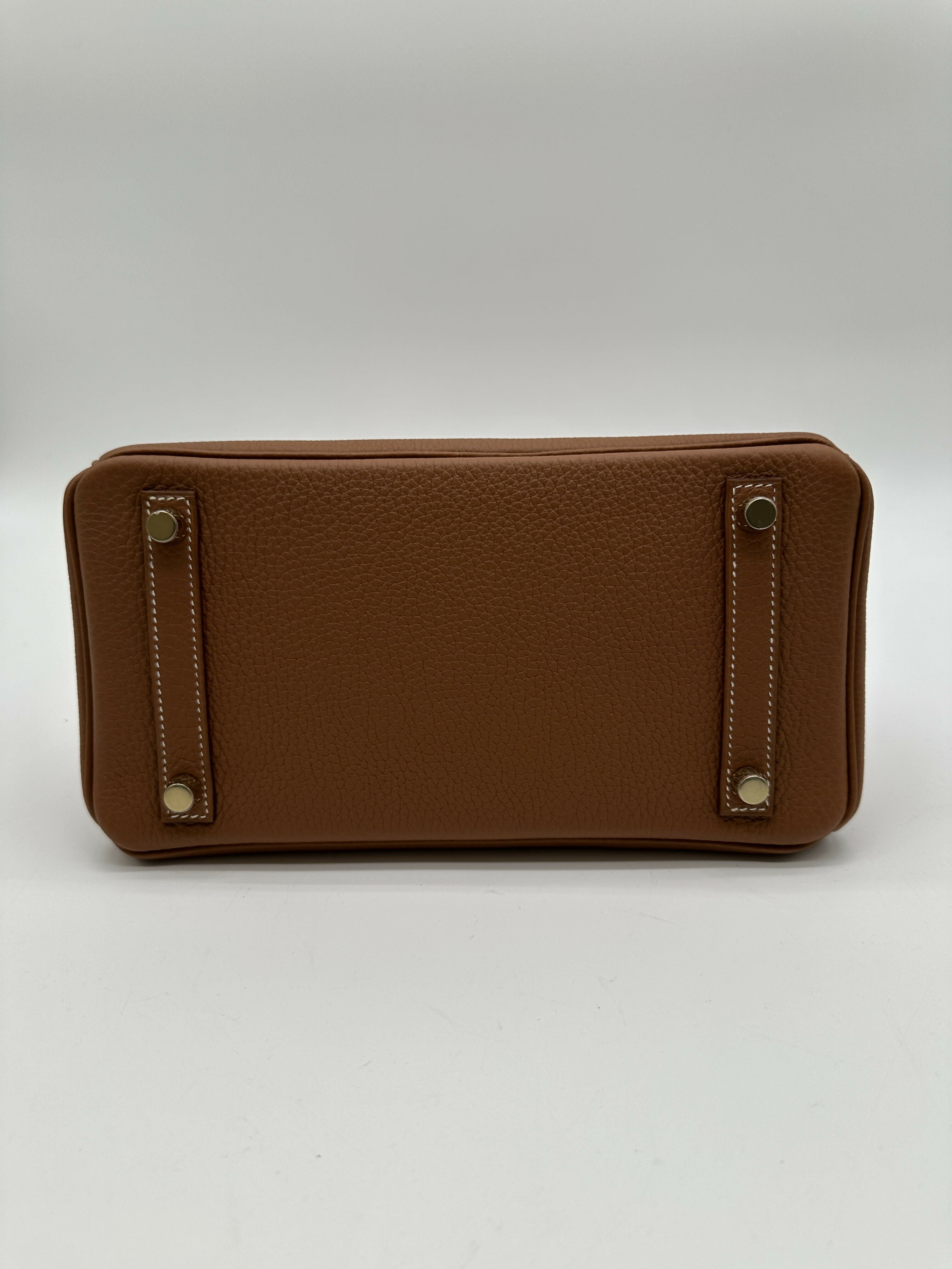 Hermes Birkin 25 Gold Togo GHW stamp K